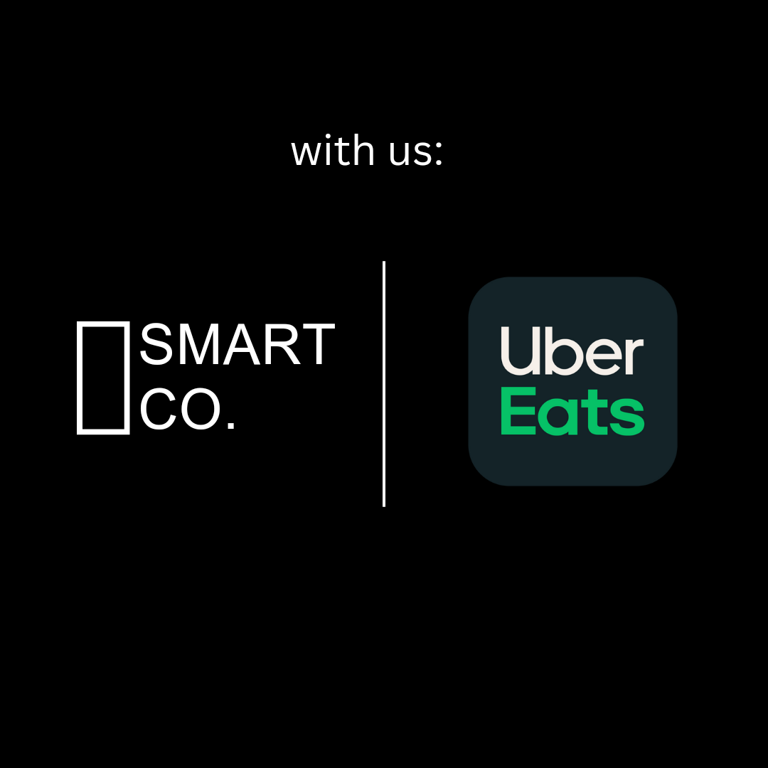 Smart Co and UberEats logo